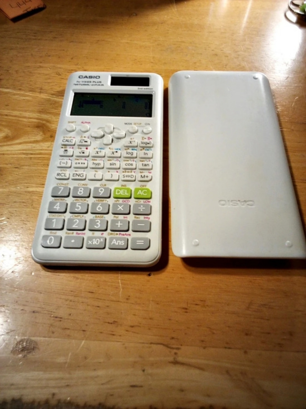 Casio fx-115ES PLUS Scientific Calculator with Case